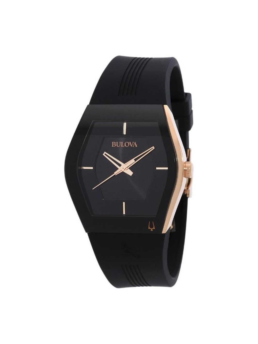 NWT Bulova Latin Grammy Men's Quartz Black Dial Watch